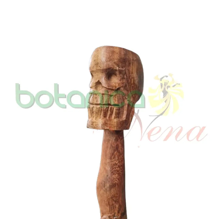 Baston de Eggun de muerto cabeza de calavera 37’’ Alto
