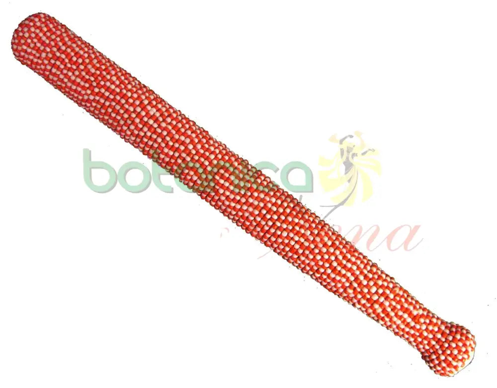 Bate forrado en cuentas para Shango 18" - Botanica Nena