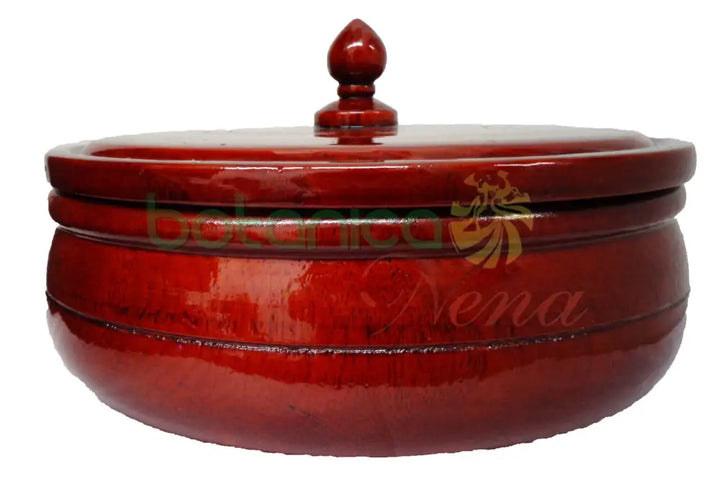 de madera batea with lid for Shango and Orula rituals – front view