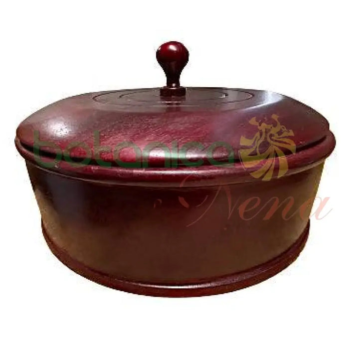 Batea de Madera Shango / Orula 12"X7" - Botanica Nena