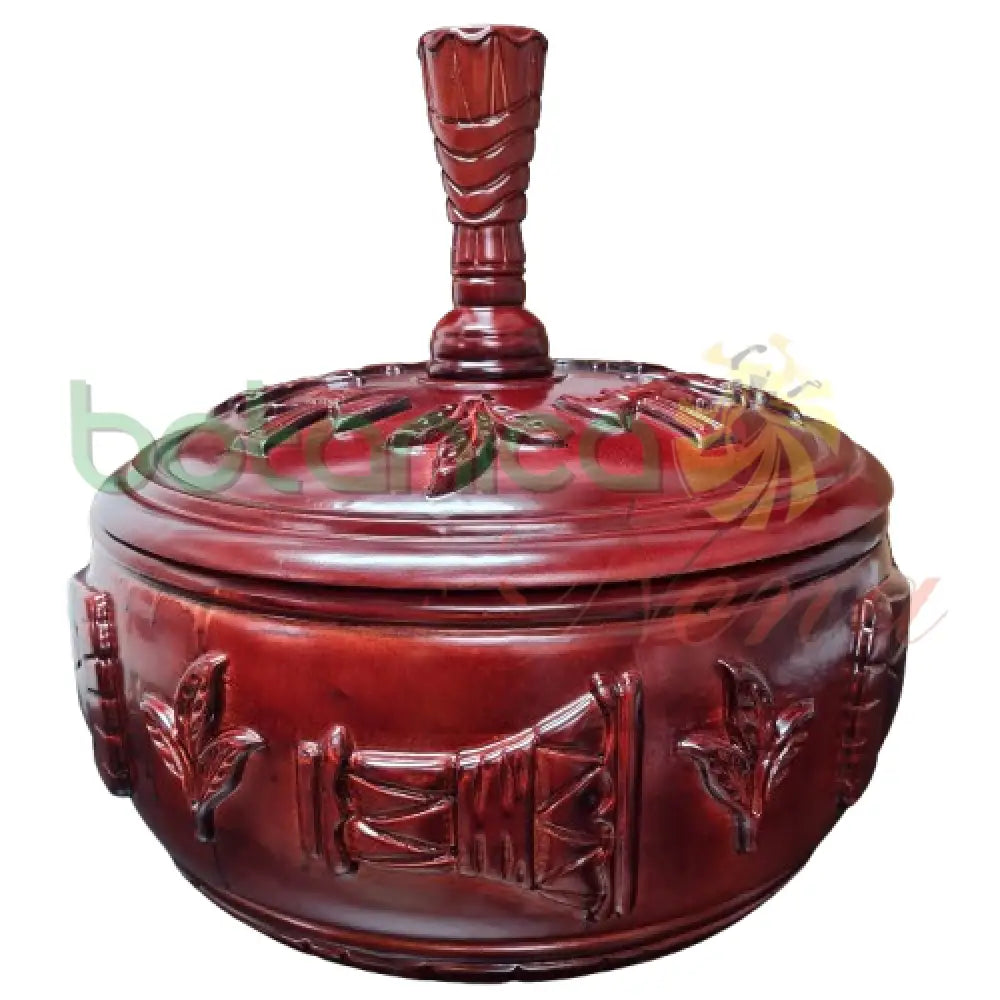 Batea Shango / Orula Tallada 15"Ancho X16" Alto - Botanica Nena