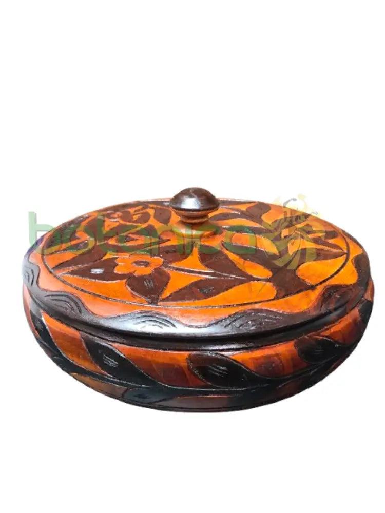 Orisha ritual batea handcrafted in wood – unique spiritual item for sacred altars