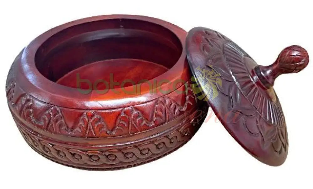 Batea Tallada Shango / Orula 16" Ancho X12"Alto - Botanica Nena