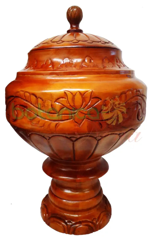 Batea Tallada Shango /Orula Cherry 16"X24" - Botanica Nena