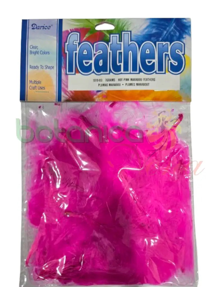 Bolsa de Plumas para decoraciones Fuscia
