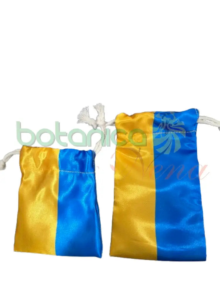 Bolsa Diloggun Azul y Amarilla for 2 Aguas / Ochosi