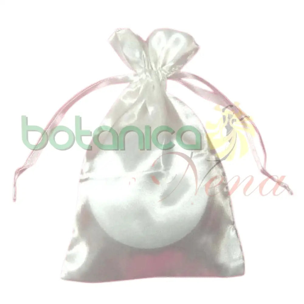 bolsita Diloggun Satin Blanca 3"x4" Obbatala - Botanica Nena