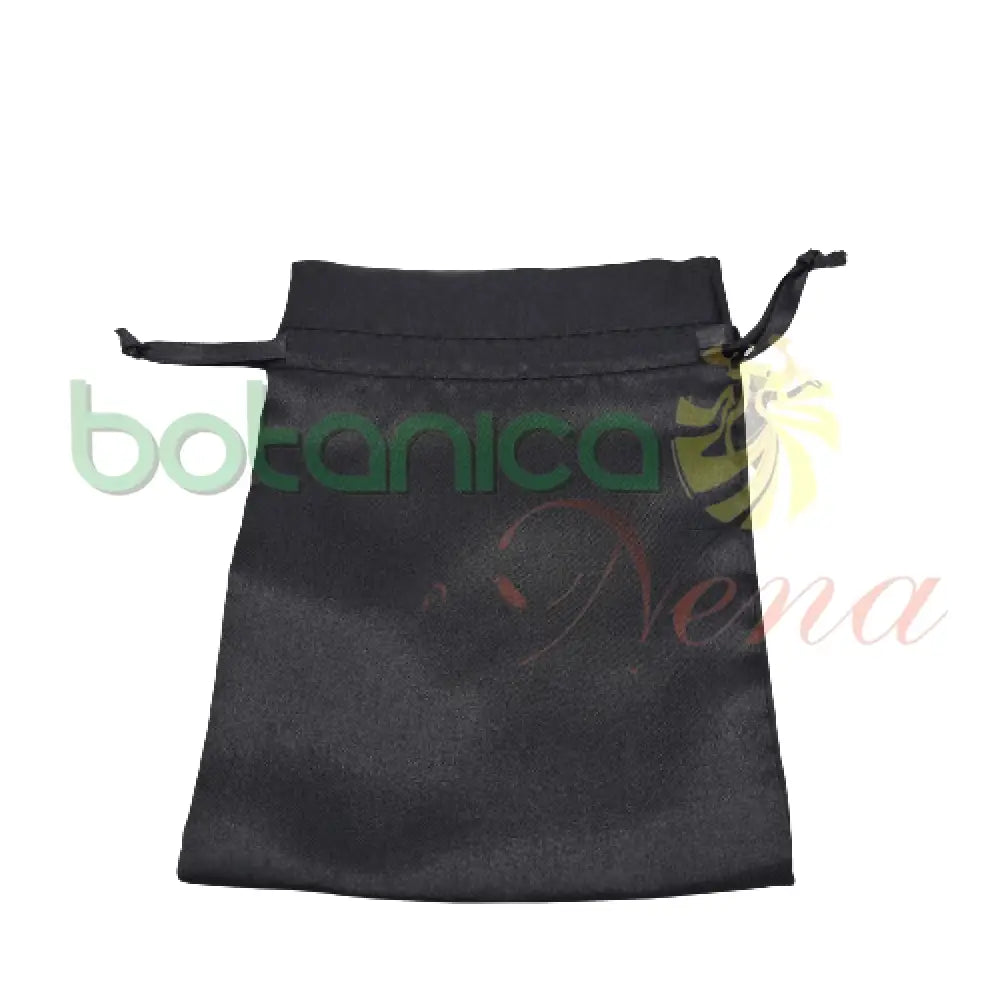 Bolsa Diloggun Satin Negra for Elegua Pequeña 3’’ x 4’’