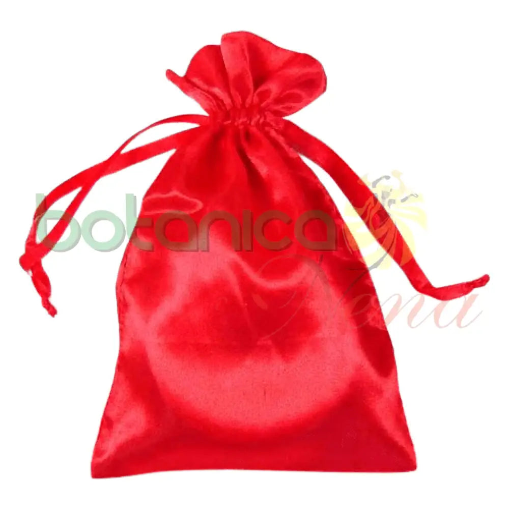 bolsita Diloggun Satin 4"x 6" Roja for chango (shango) and Dada - Botanica Nena