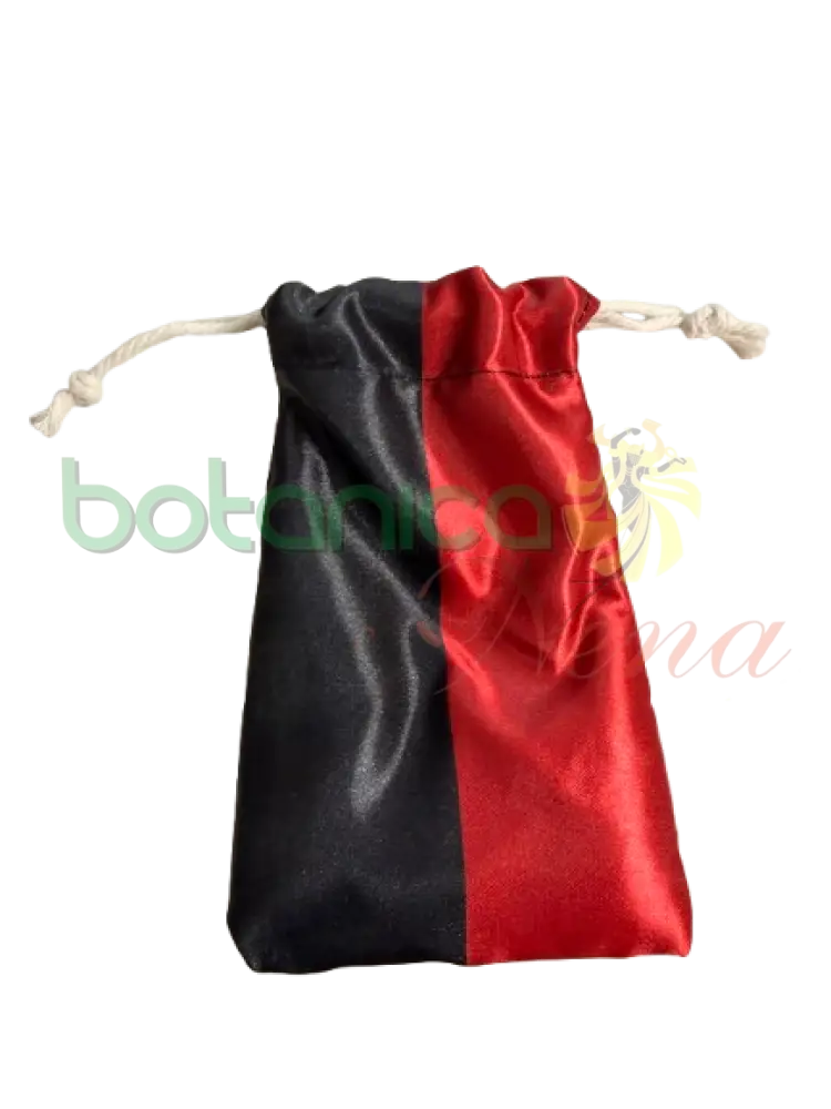 Bolsa Eleggua Negra con Rojo