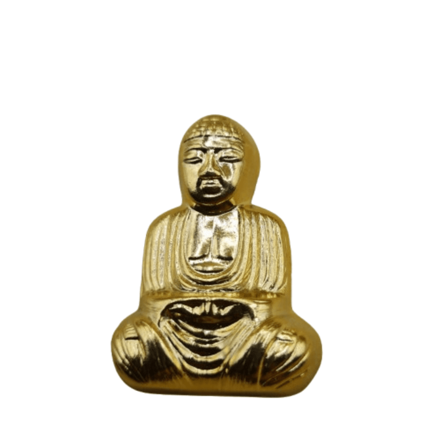 Buda Sentado metal 1.5" - Botanica Nena