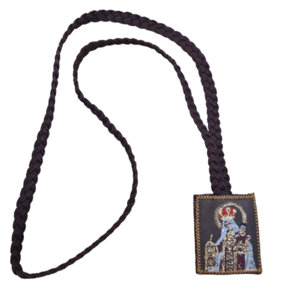 Collar Escapulario Virgen Del Carmen