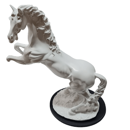 Caballo Blanco 21"H x 17"W - Botanica Nena