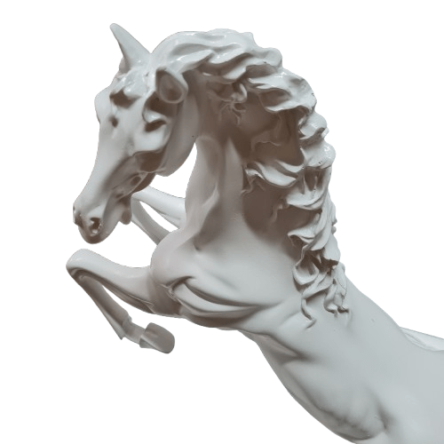 Caballo Blanco 21"H x 17"W - Botanica Nena