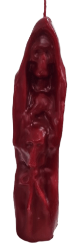 Velas Figura Santa Muerte Roja - Botanica Nena