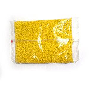 1 lb Yellow beads - cuentas amarillas - Botanica Nena