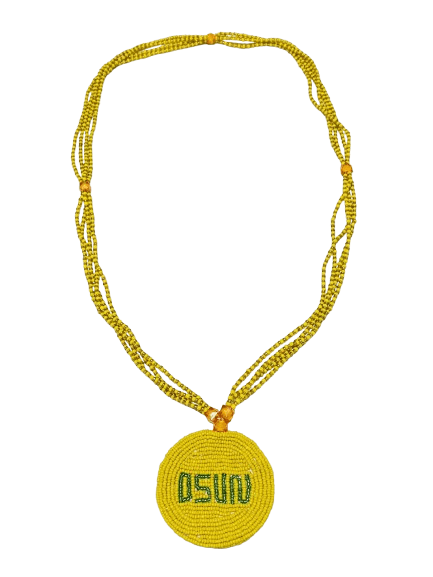 Collar - Eleke Nigeriano ifa Oshun - Botanica Nena