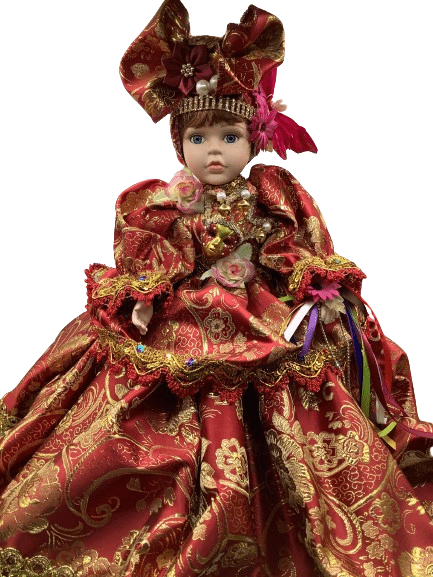 Muñeca de porcelana para oya 19'' - Botanica Nena