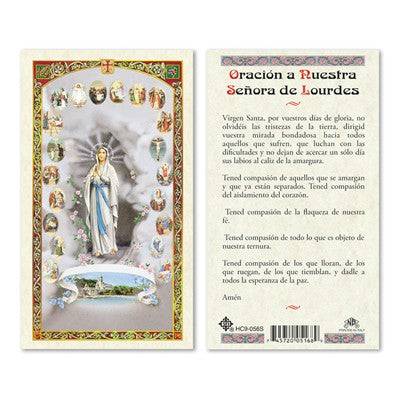 Oracion a Nuestra Senora de Lourdes - Botanica Nena