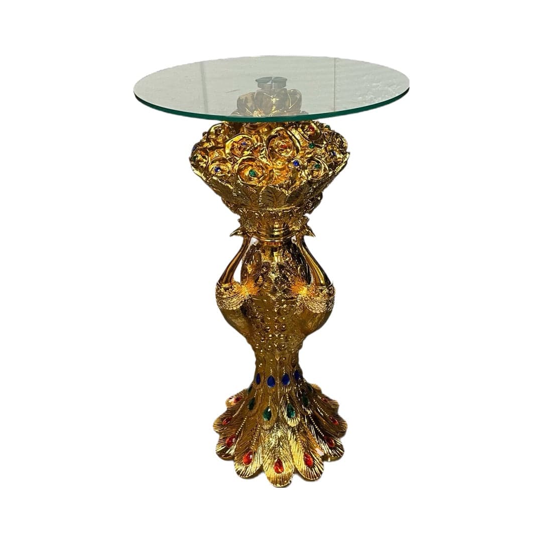 Pedestal/Base De Pavo Real 32"X18" - Botanica Nena