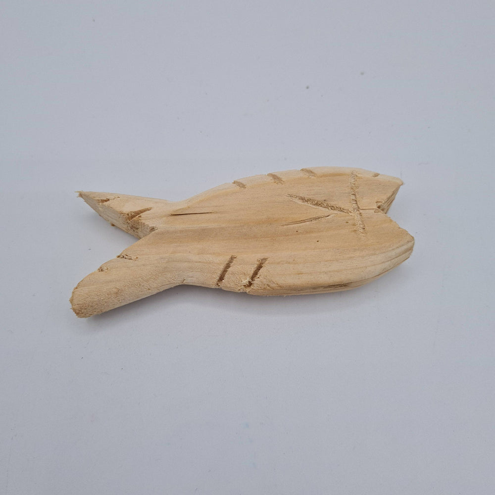 Pescado de madera pequeño - Botanica Nena