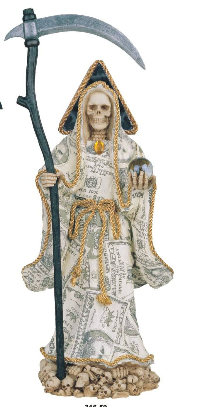 Santa Muerte del Dinero 16" - Botanica Nena