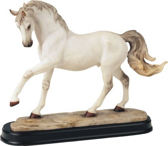 White horse 8.5 inches Caballo Blanco - Botanica Nena