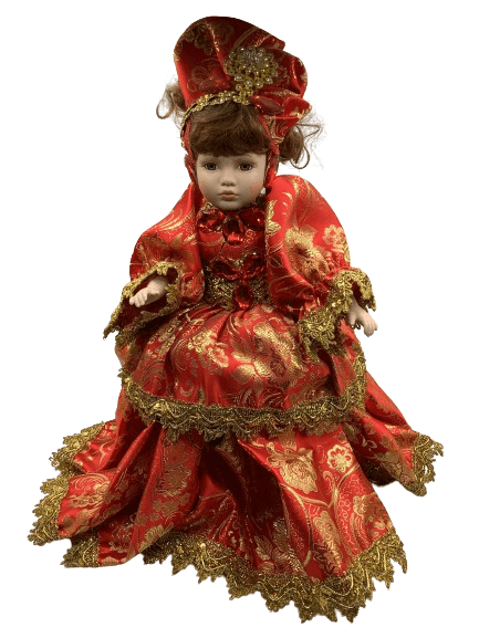 Muñeca de porcelana para shango 19"H - Botanica Nena