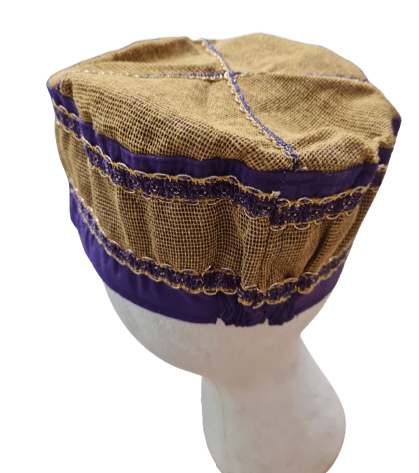 Gorro de Santo de San Lazaro tela de saco - Botanica Nena