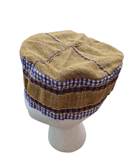 Gorro de Santo de San Lazaro tela de saco - Botanica Nena