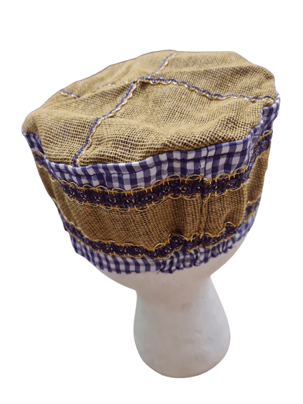 Gorro de Santo de San Lazaro tela de saco - Botanica Nena