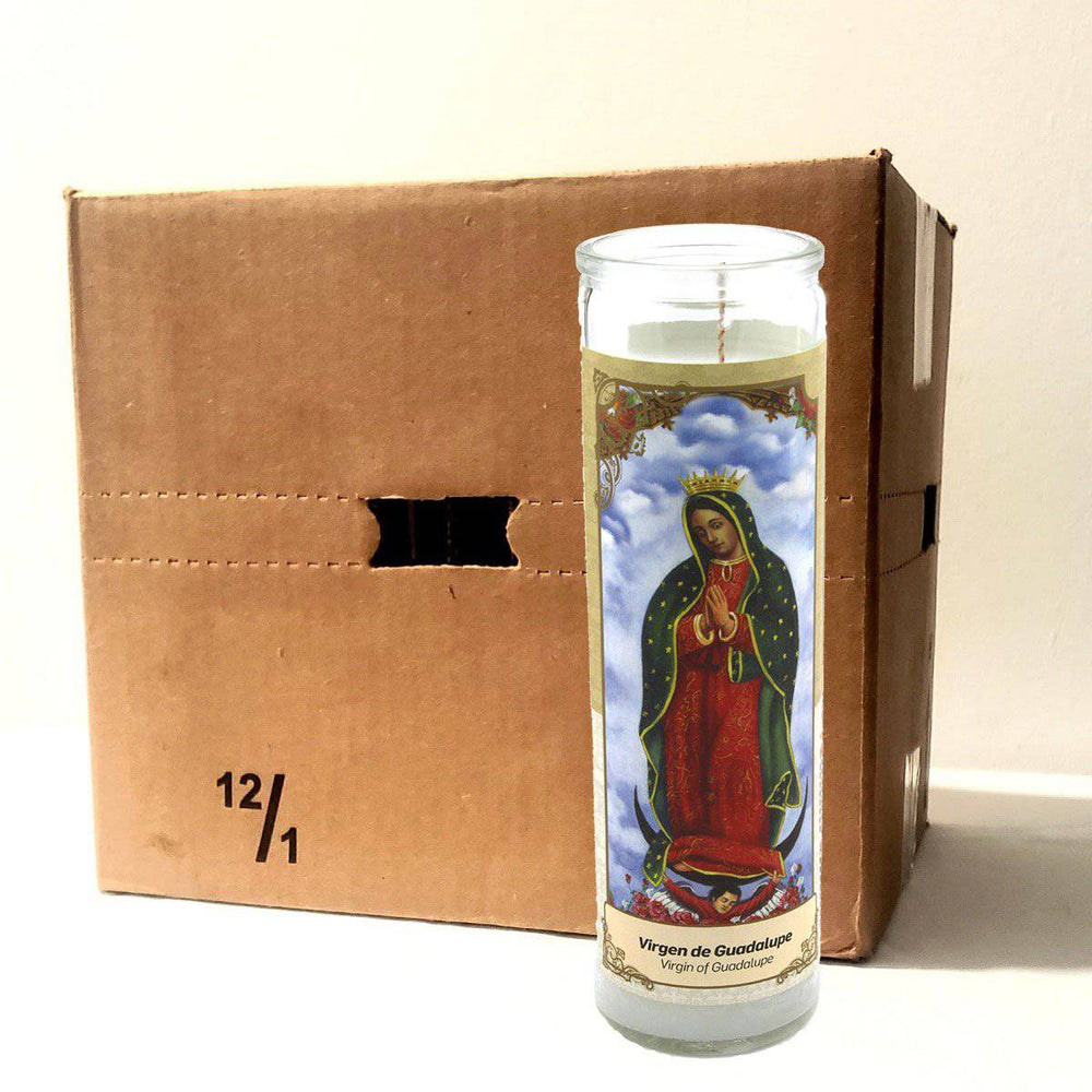 Velas Católicas - Virgen de Guadalupe - Botanica Nena