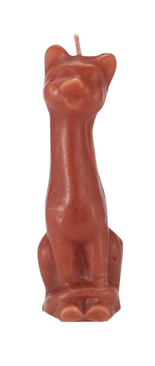 Velas Figura Gato Rojo - Botanica Nena