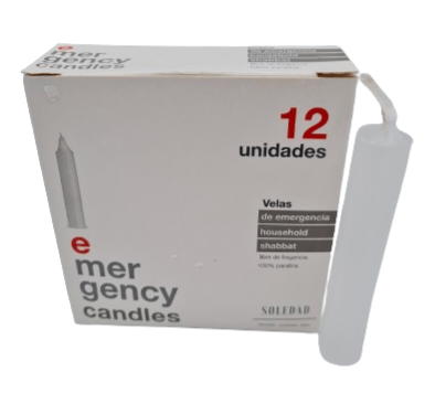 Velas Household / caja 4"H.  x 12 Unid - Botanica Nena