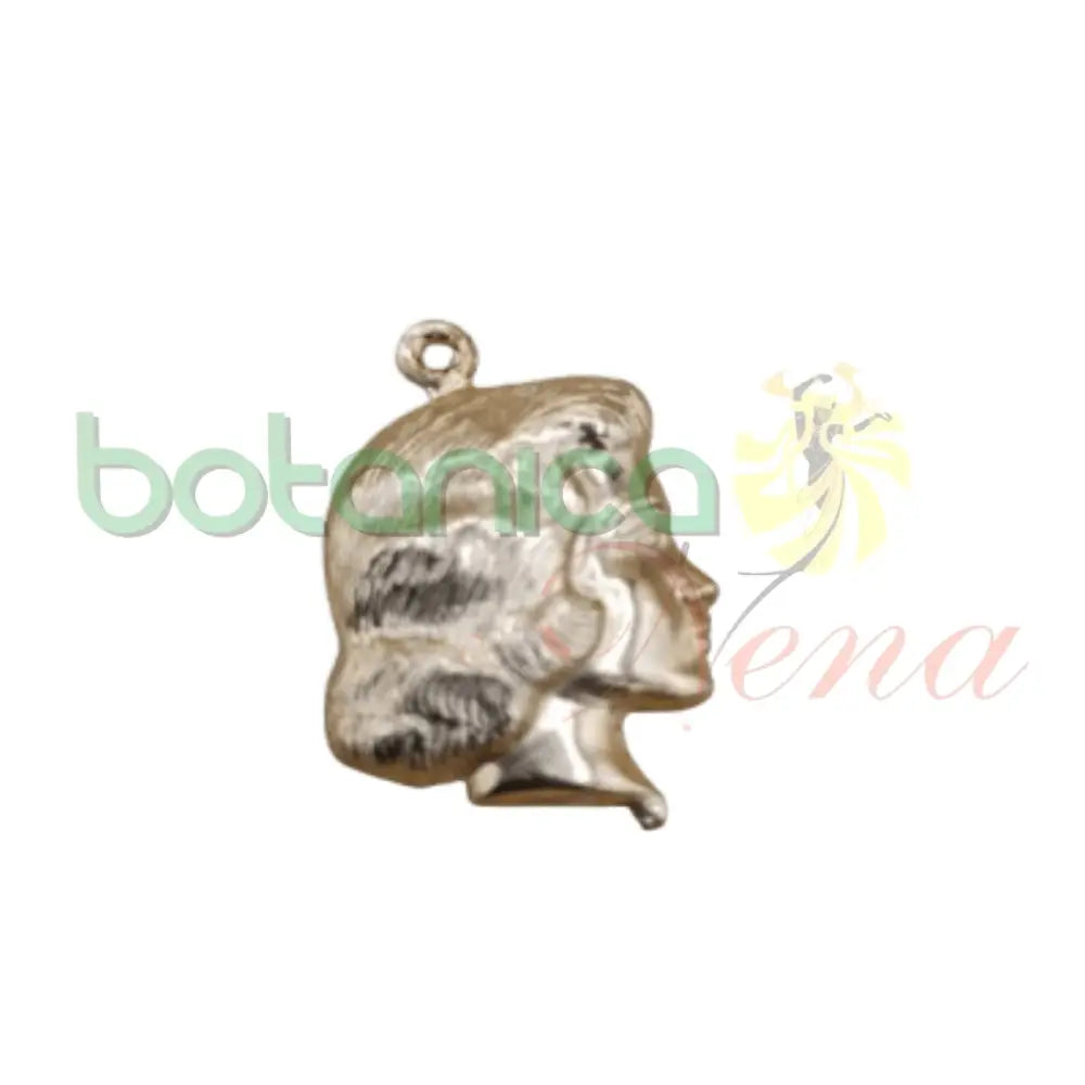 Cabeza de Mujer en metal 0.8"Alto - Botanica Nena