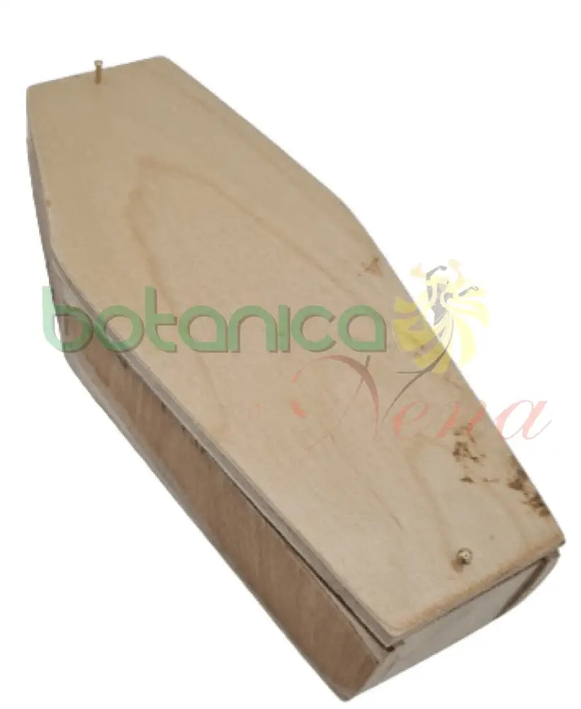 Caja de muerto de madera (Ataud) Pequeña 7"H x 3"W - Botanica Nena