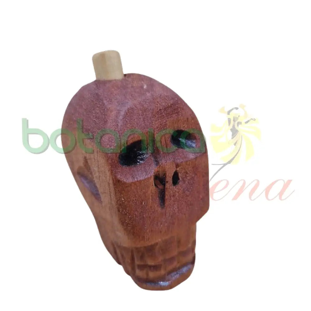 Calavera De Madera 2.5"Alto X2"Ancho - Botanica Nena