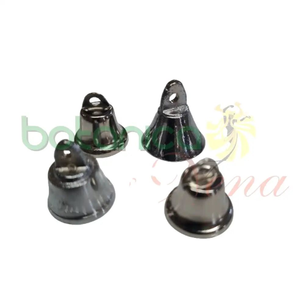 Campana metal pequeña Plateada