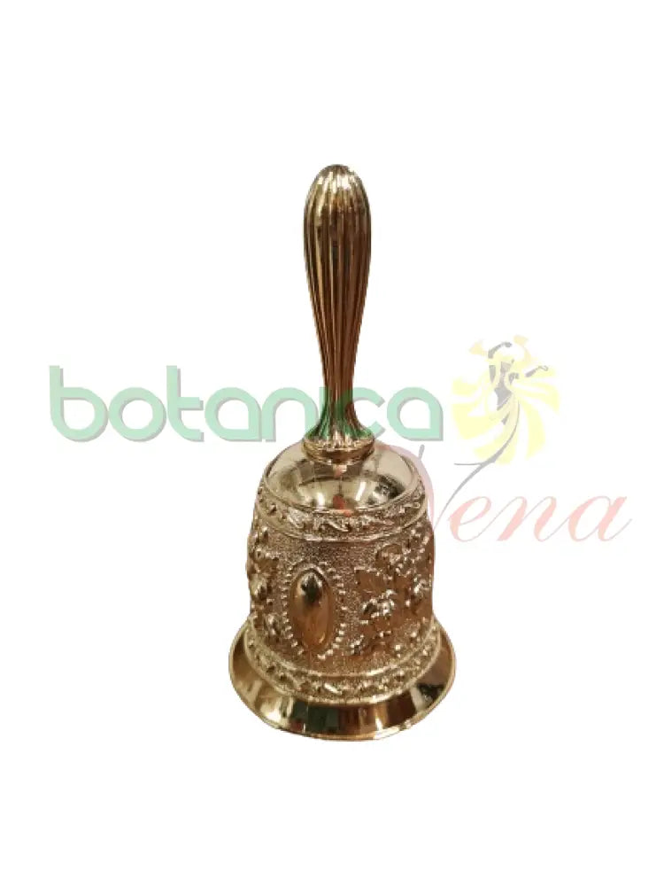 Gold ceremonial bell used in Santería rituals