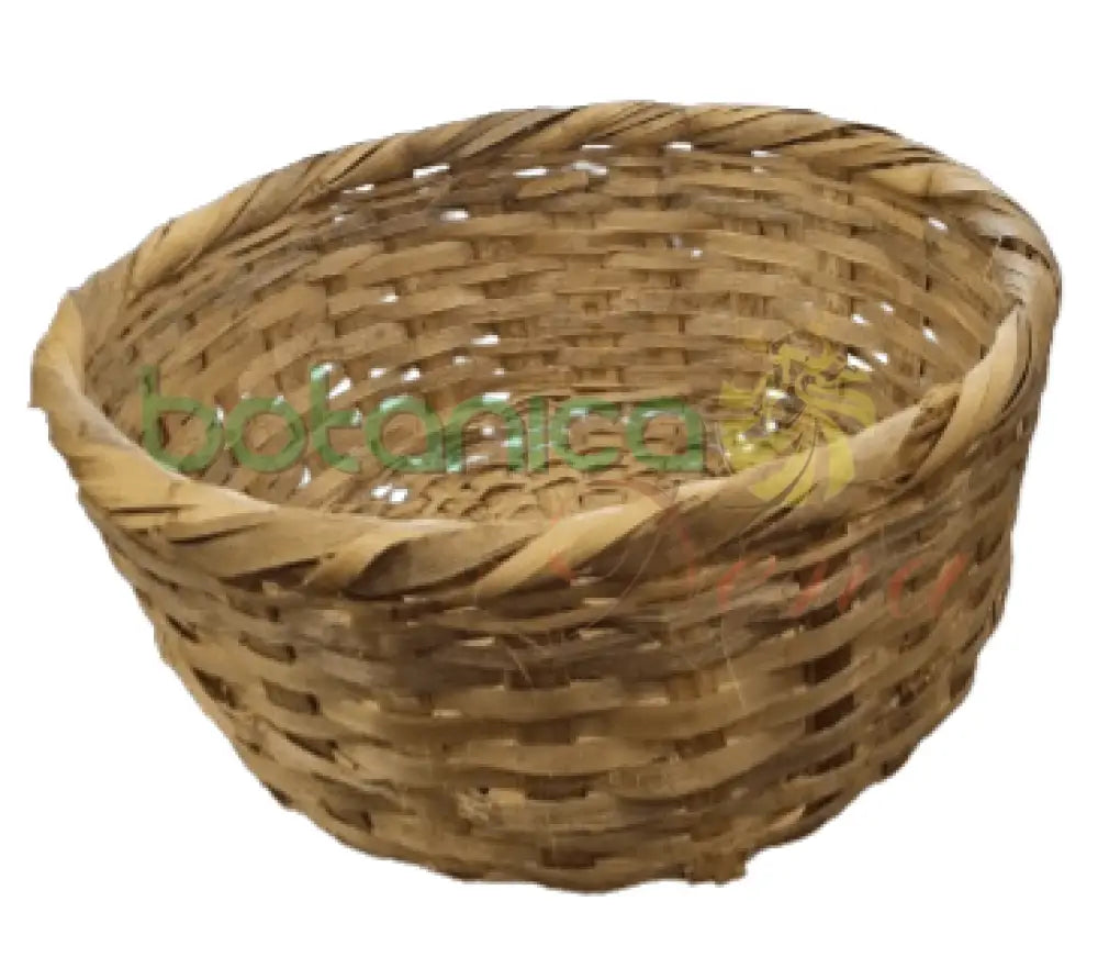 Canasta de bambu tejida - Botanica Nena