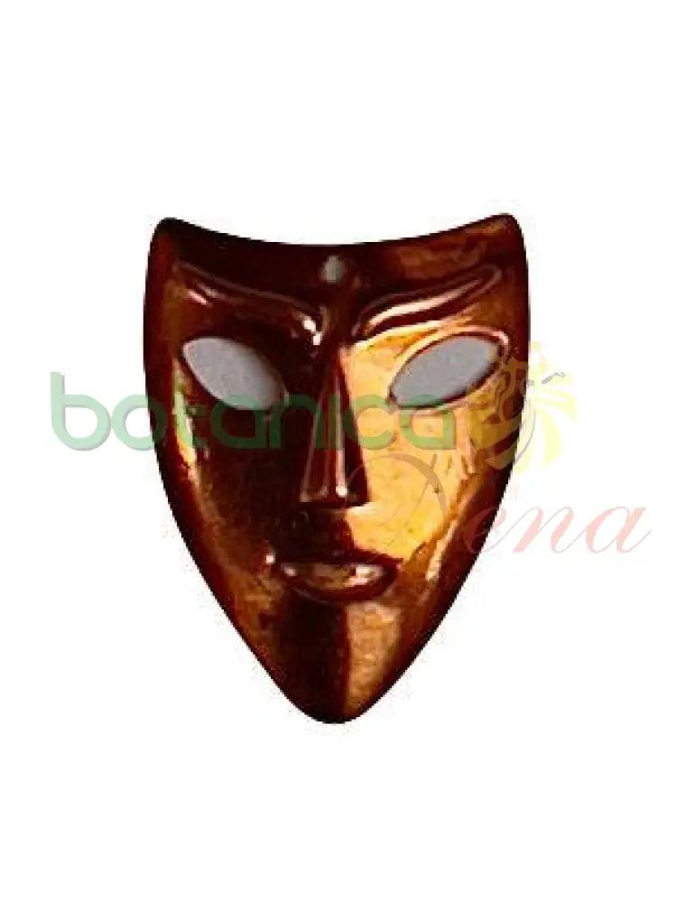 Pendiente de Cobre Mascara Oya 1"X1" - Botanica Nena