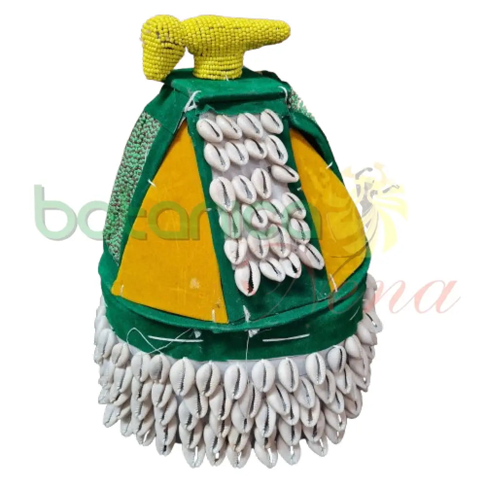 Casa de ORI 11’’Alto x 5’’ Amarillo y Verde