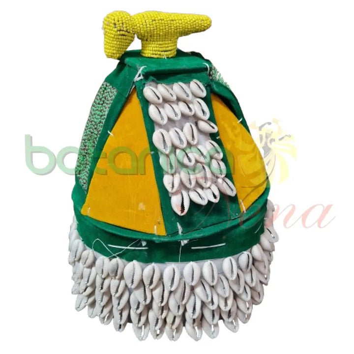 Casa de ORI 11’’Alto x 5’’ Amarillo y Verde