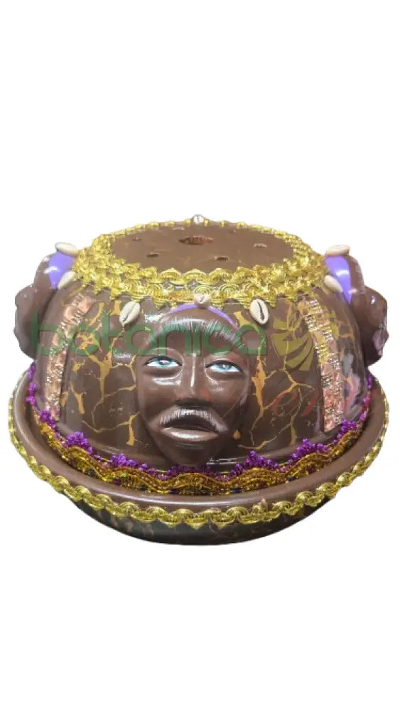 Cazuela Barro San Lazaro Decorada Carmelita 13W x 8’’H
