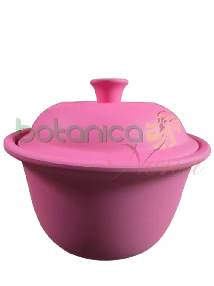 Cazuela de Barro para Nanu Y Nana Varios Colores Pink 7’’X8’’