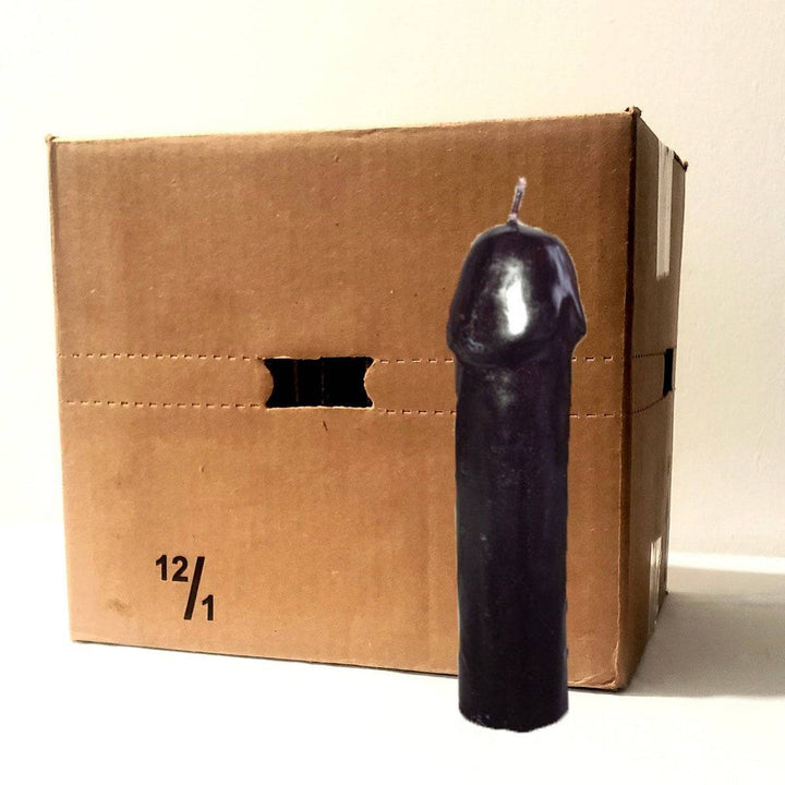 Velas Figura Pene Negro - Botanica Nena