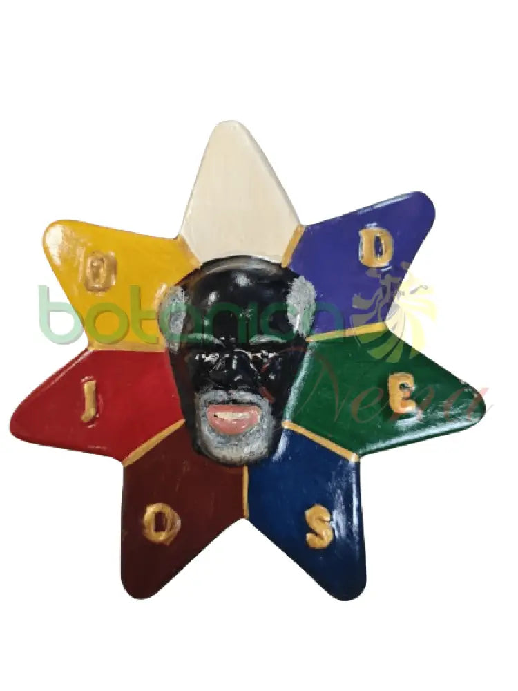 Colgante Estrella de Jose en Yeso 6"Alto c=x 6"Ancho - Botanica Nena