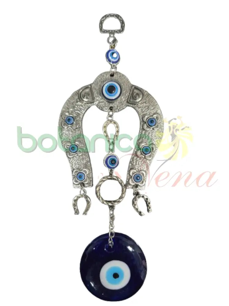 Colgante Ojo turco para mal de Ojo 9’’ Alto a 10’’Alto en Aprox Herradura con Ojo turco varios modelos