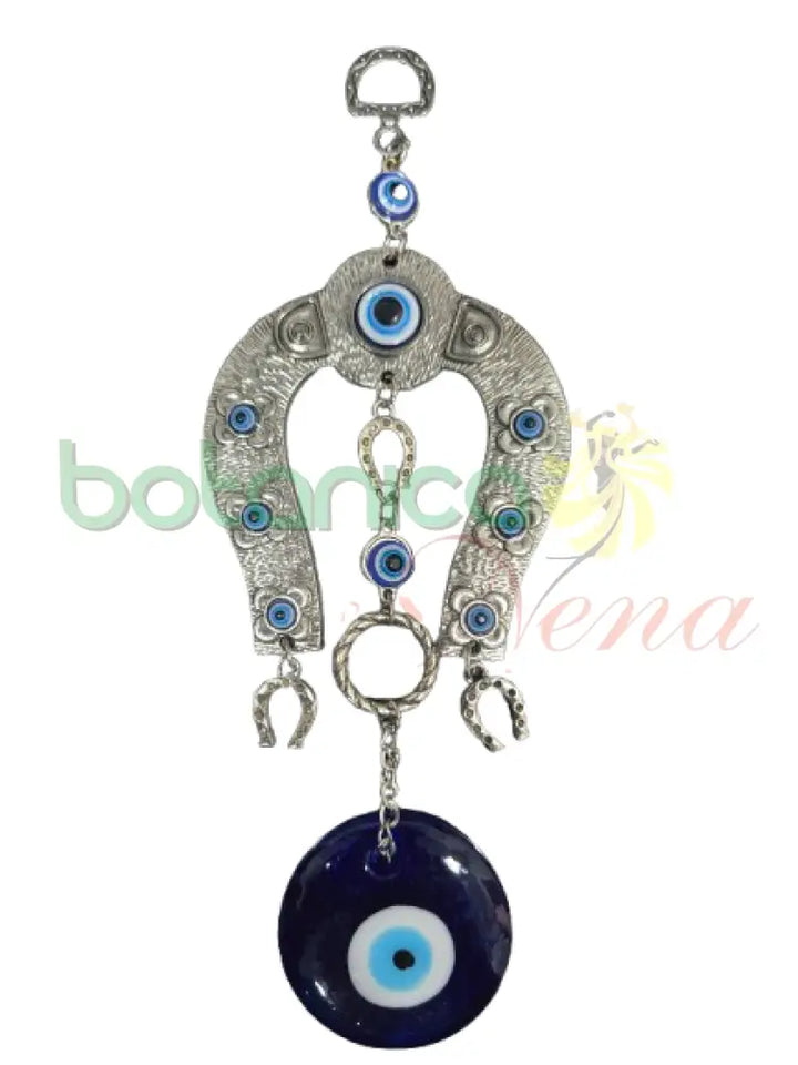 Colgante Ojo turco para mal de Ojo 9’’ Alto a 10’’Alto en Aprox Herradura con Ojo turco varios modelos