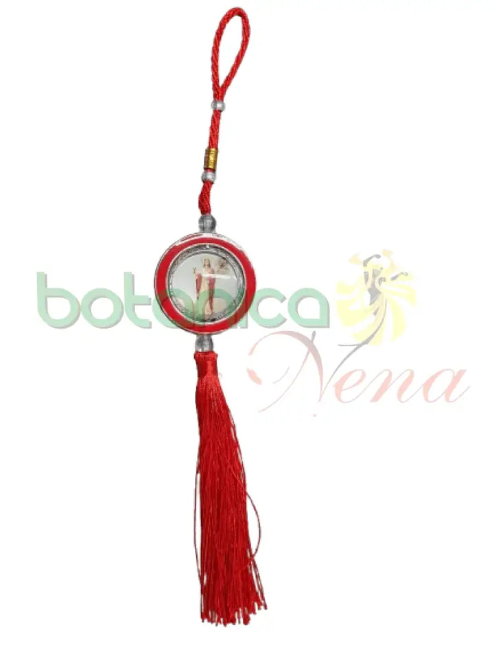 Colgantes Carro colores de santos e imagenes - Botanica Nena